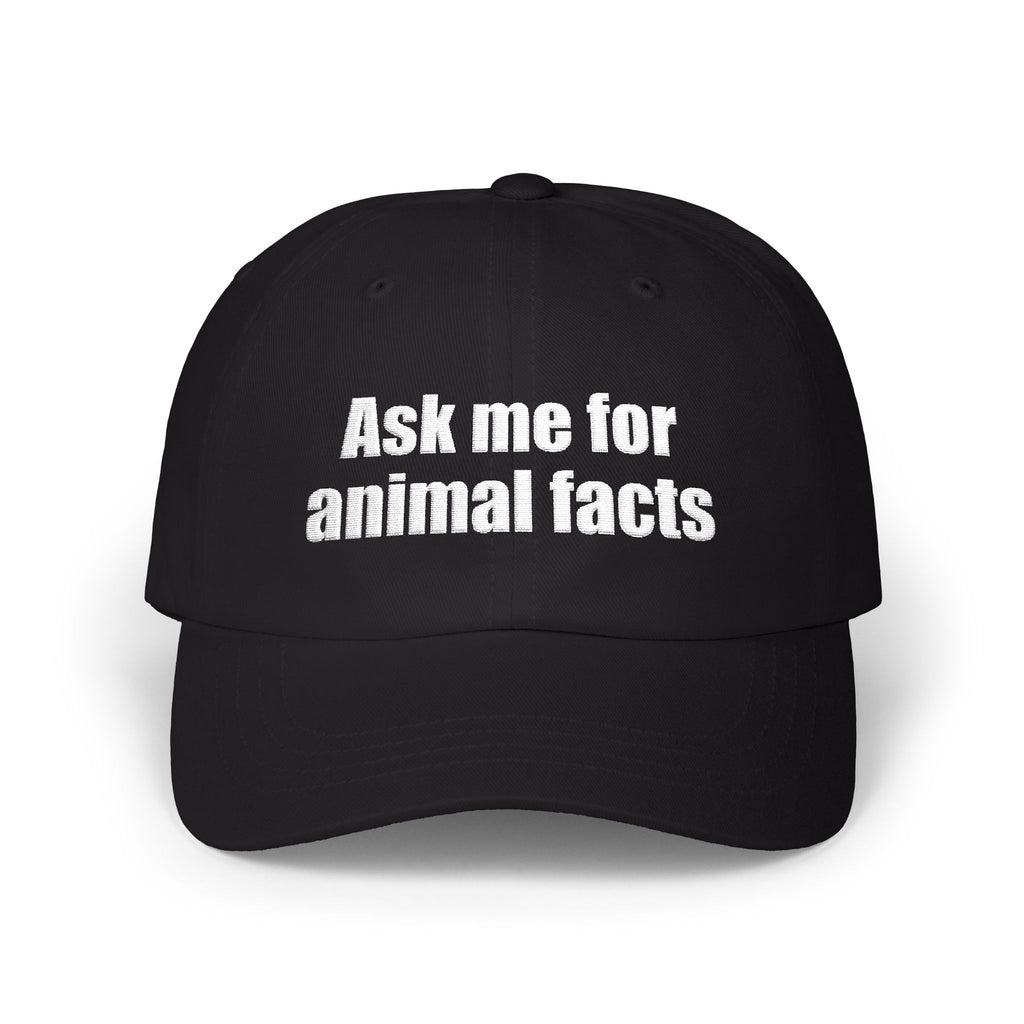 "Ask Me For Animal Facts" Cap